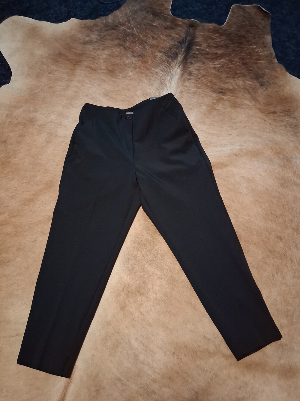 Worthington Black Straight-Leg Women's Dress Pants